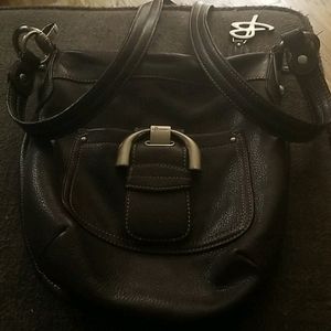 Leather crossbody bag